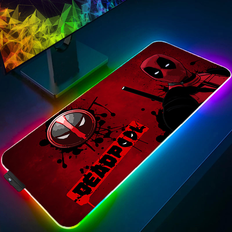 Tech Gaming Accessories - Светодиодный коврик для мыши, игровая подсветка,