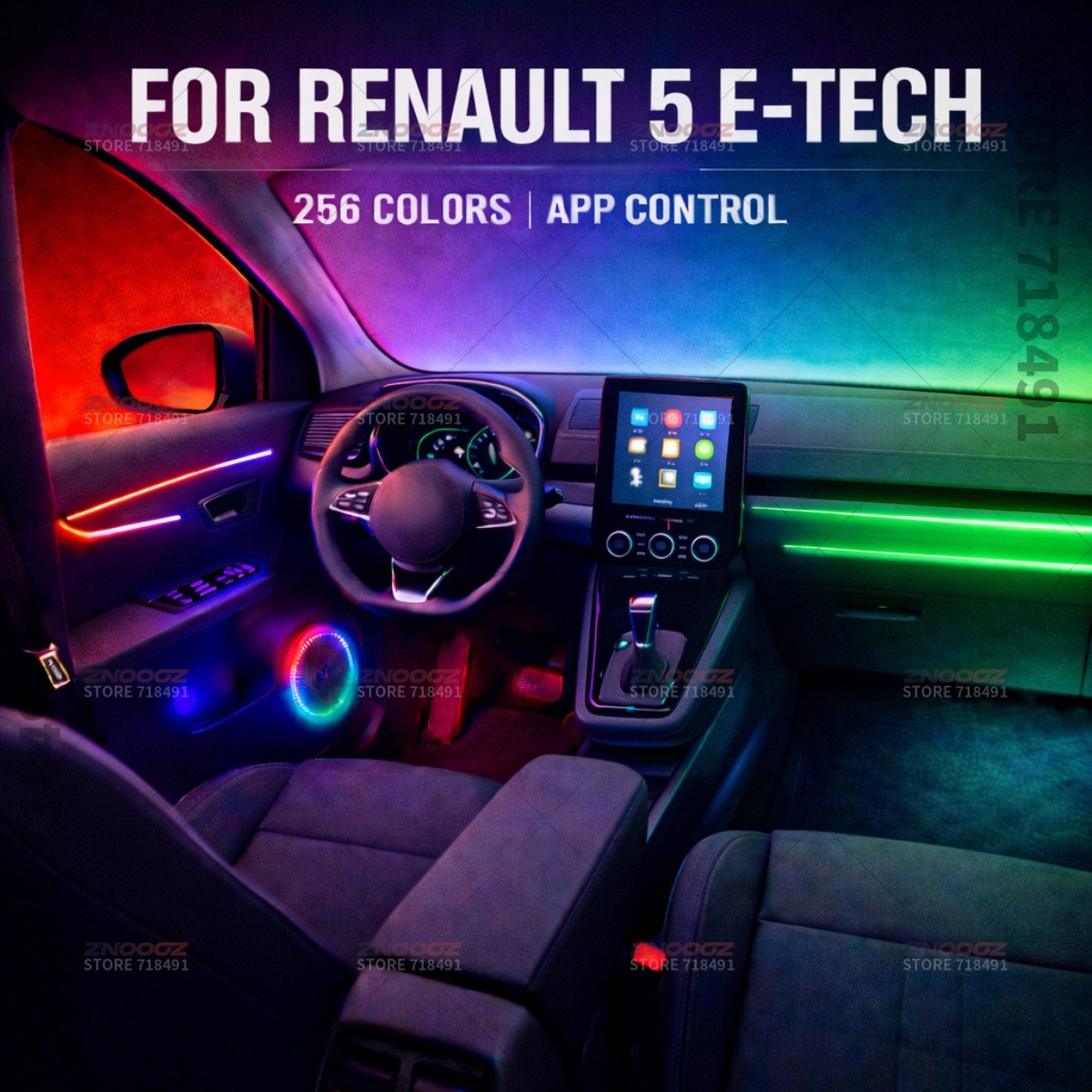 Tech Lighting Accessories - 22-в-1 RGB акриловые светодиодные ленты для