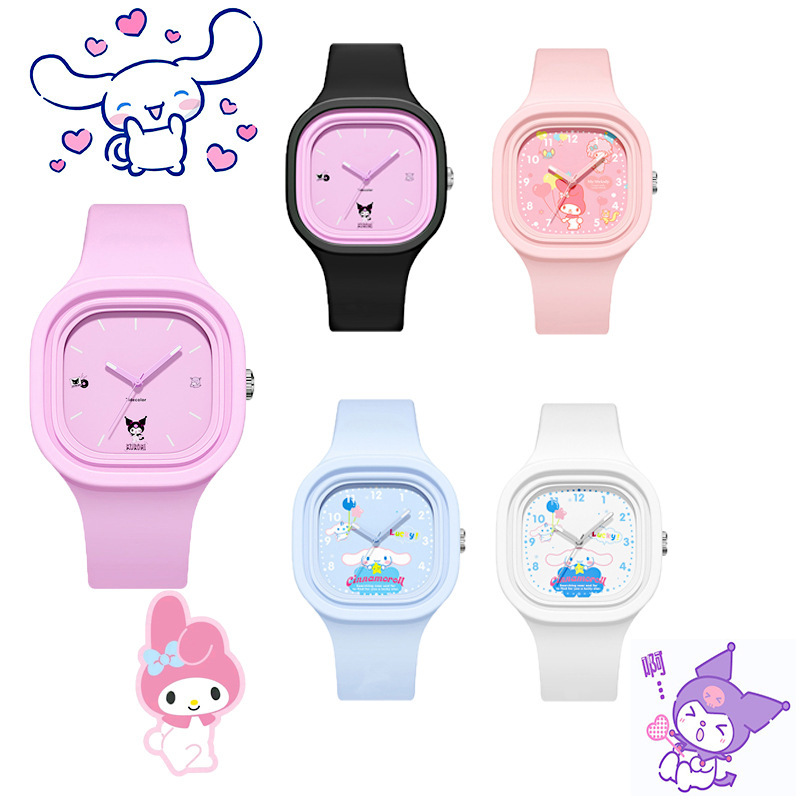 Kawaii Tech Accessories - 3D кварцевые часы с героями мультфильмов