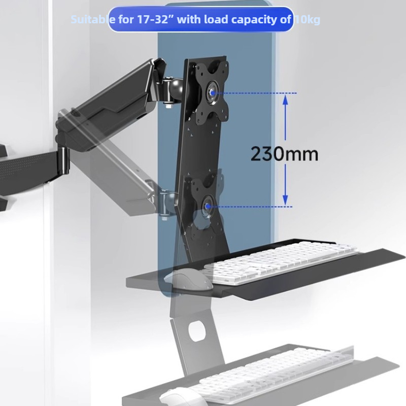 Monitor Arm Single - Сверхмощная стойка для крепления монитора, эргономичный