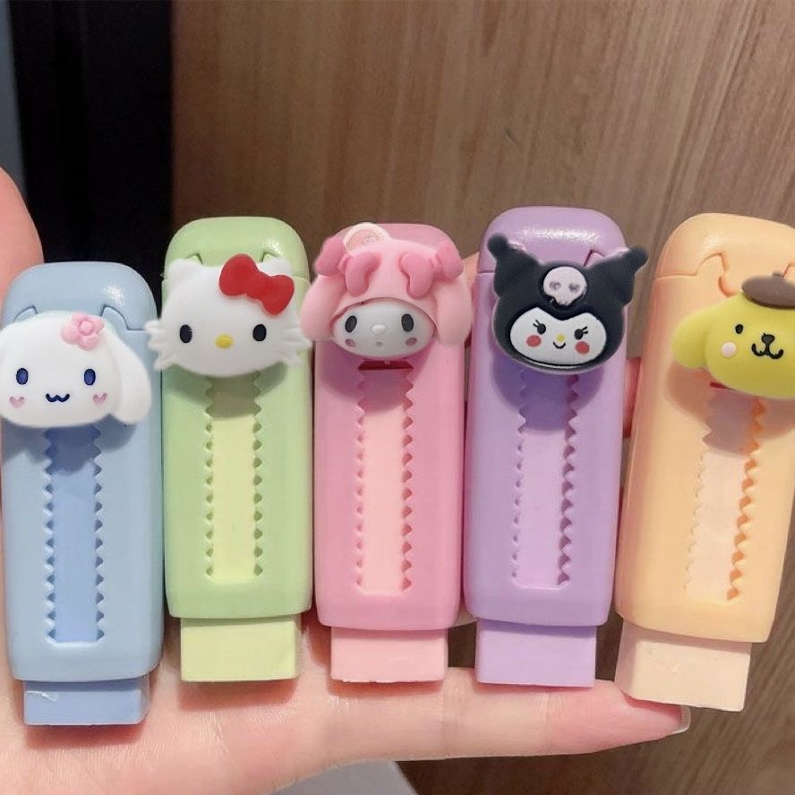 Мультяшный выдвижной ластик с  – обзор и цена Kawaii Tech Accessories