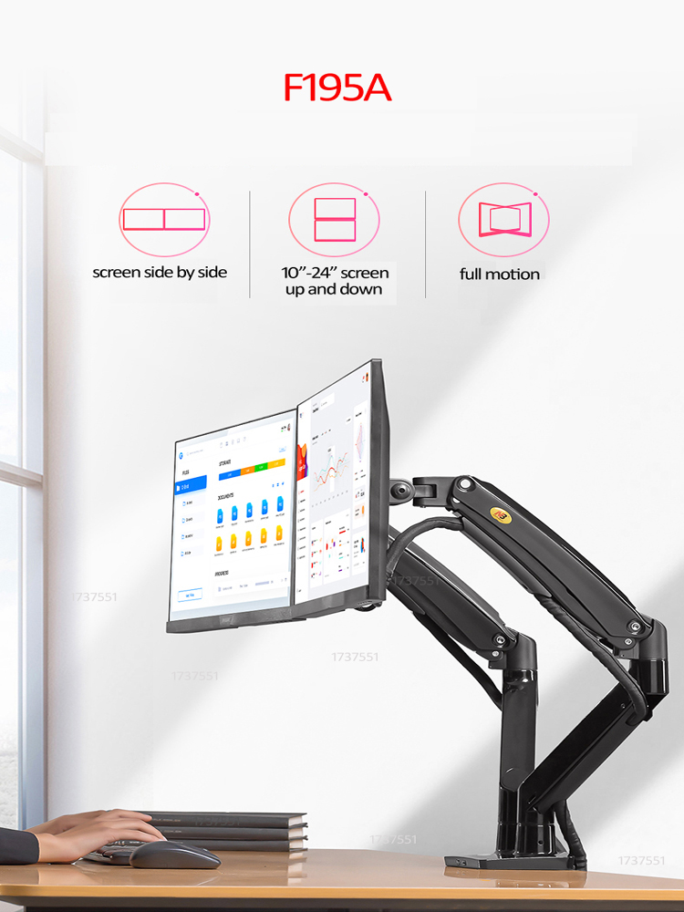 NB F195A Алюминиевая подставка – обзор и цена Monitor Arm Single