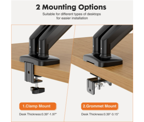 Кронштейн для двух мониторов,  – обзор и цена Monitor Arm Single