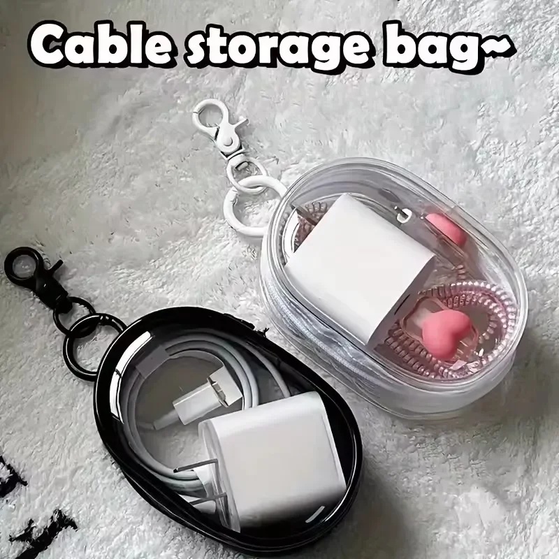 Портативный мини-прозрачный ме – обзор и цена Travel Cable Organizer