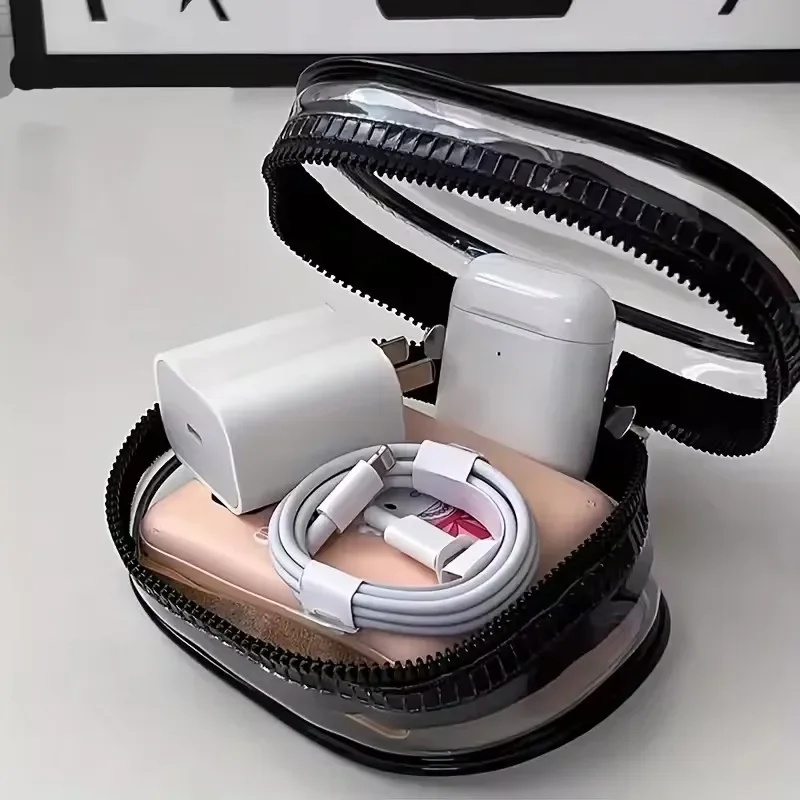 Портативный мини-прозрачный ме – обзор и цена Travel Cable Organizer