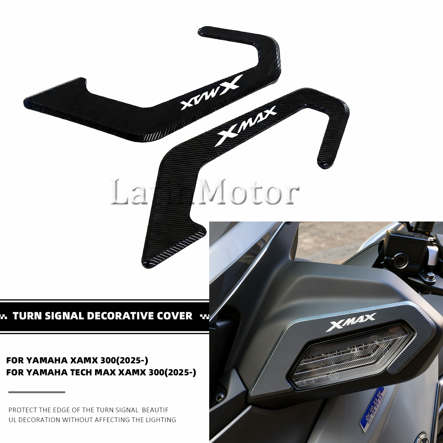 Для Yamaha XMAX300 XMAX TECH M – обзор и цена X Tech Accessories