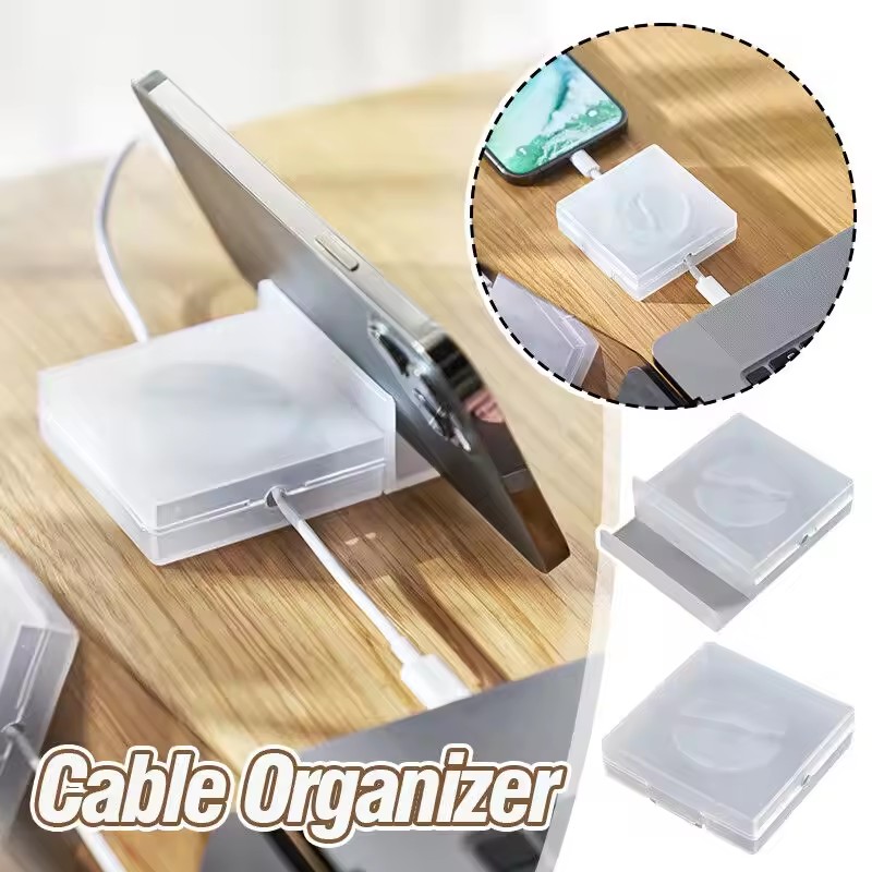 Портативный прозрачный органай – обзор и цена Travel Cable Organizer