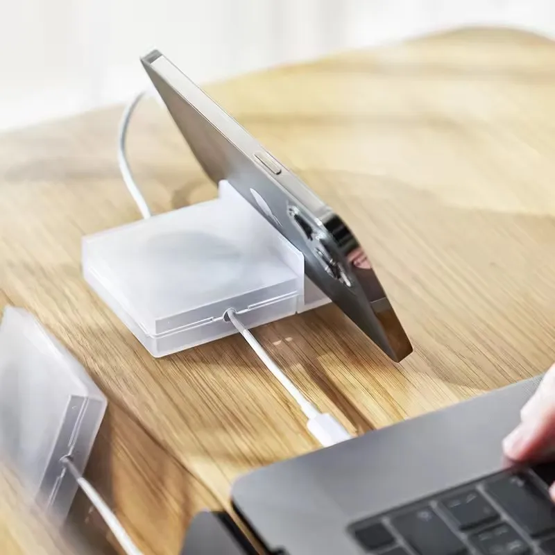 Портативный прозрачный органай – обзор и цена Travel Cable Organizer